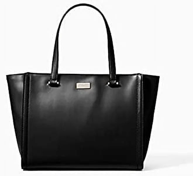 Regatta Handbag, New Spade York Leather Kate Black Vita Court