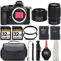 Backup Lens Kit Filter Z5 Mirrorless International + + + Case f/4.5-6.3 50-250mm Version UV + + 64GB f/2.8 Nikon Storage 28mm Battery VR with - Lens + Cleaning