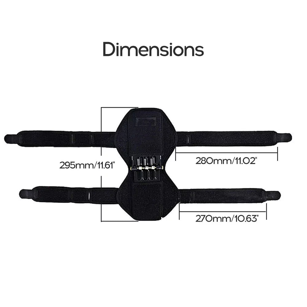 Climbing Walking Patella and Knee Mountain Knee for Strap, Pads Radirus with Suitable