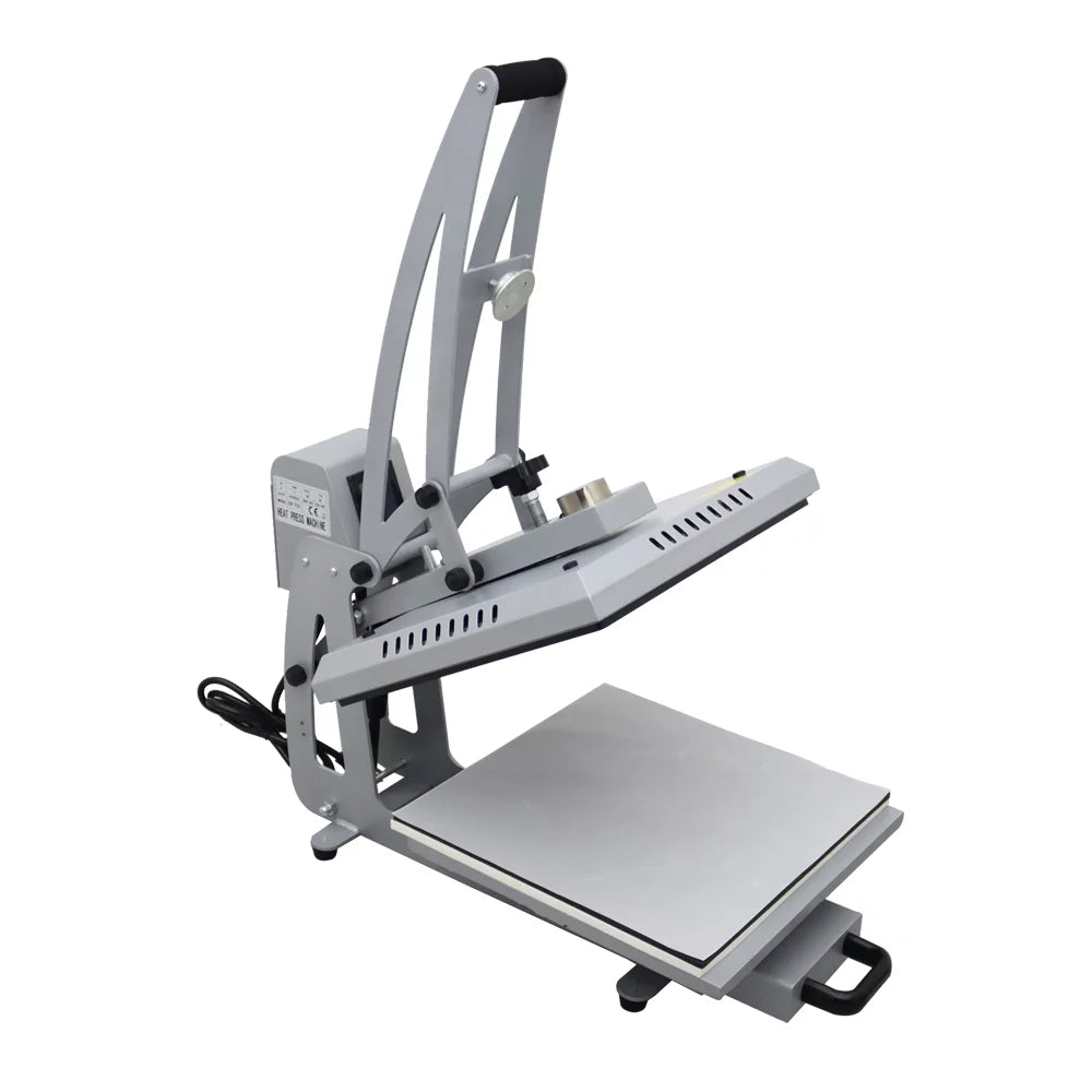 Press Semi-Automatic Puzzle Transfer Machine 15x15in T-Shirt Pad Heat Magnetic Crafts INTBUYING for