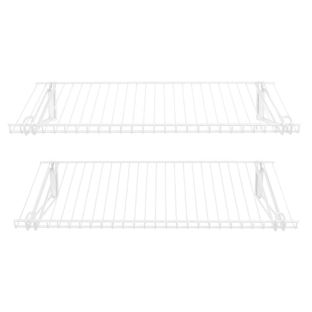 FG3H9100WHT Configurations Shelving Accessories White Rubbermaid 26-Inch Kit,