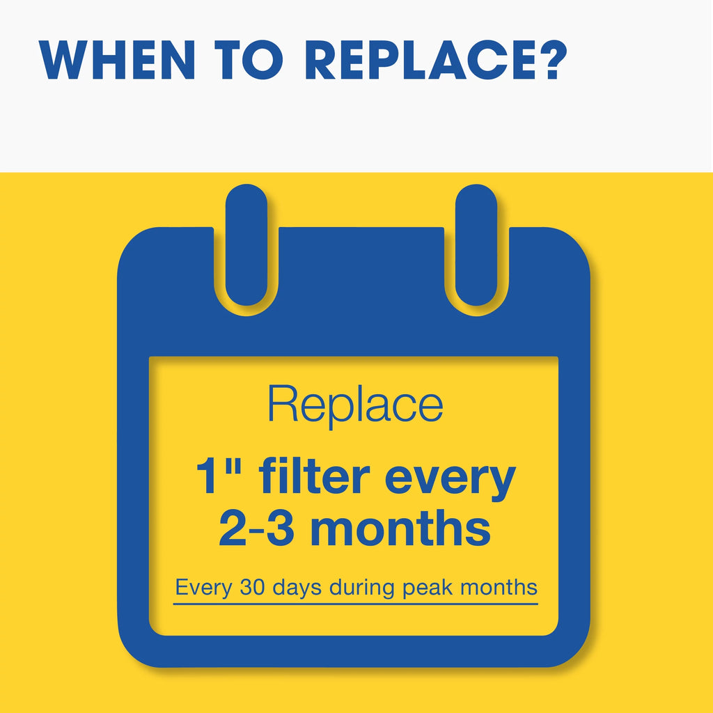 6 Furnace 8 Filter, 1 Pleated Air 1/2 x 3/8 Air 21 Pack 16 x Filter, AC MERV Aerostar