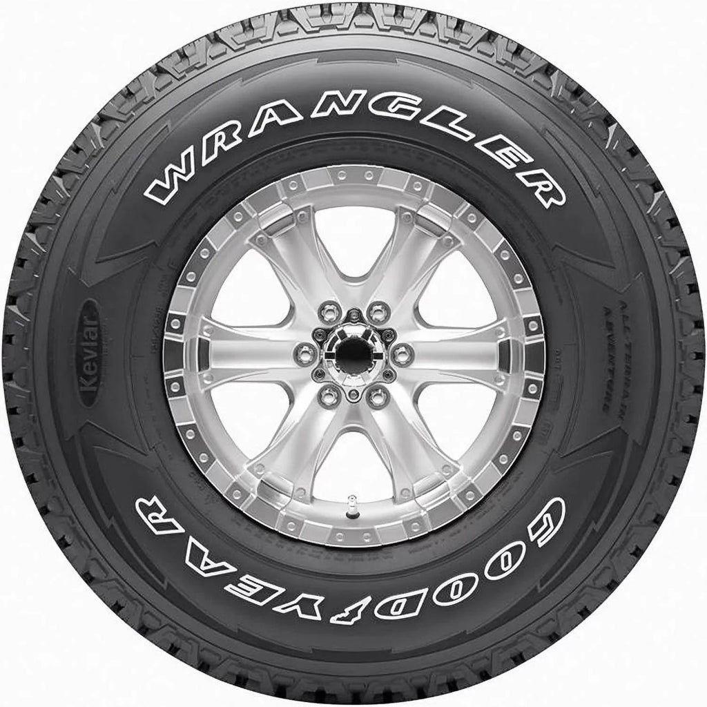 Truck Adventure Light with Wrangler Kevlar 275/65R18 Tire Terrain 116T All Goodyear All-Terrain