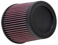 Air 6 and in 2.5 (64 5 Universal Base; Reusable: 5.5 in mm) RU-4950 (152 mm) mm) Washable (127 Round ID; Filter: Flange Tapered; Top, Engine Height; (140 in mm) Clamp-On K&N in