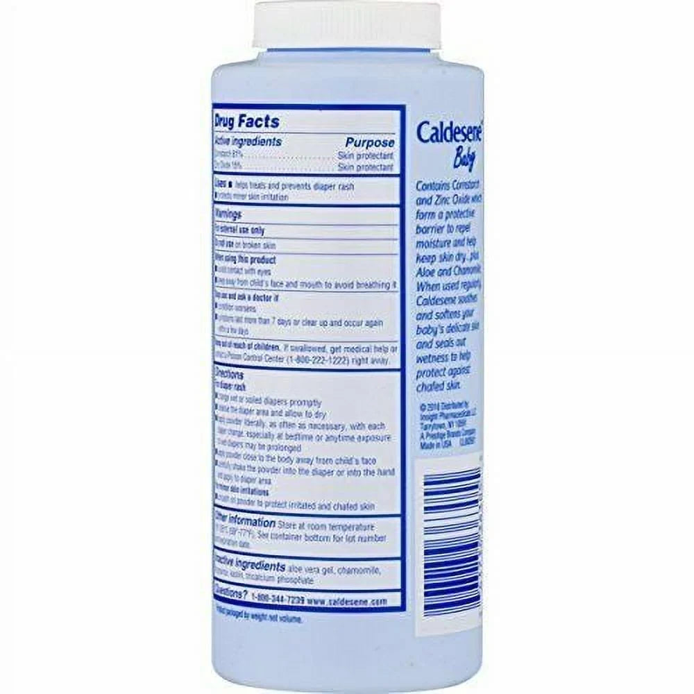(Pack Zinc Powder Caldesene of Baby Cornstarch 5) 5 Oxide With oz