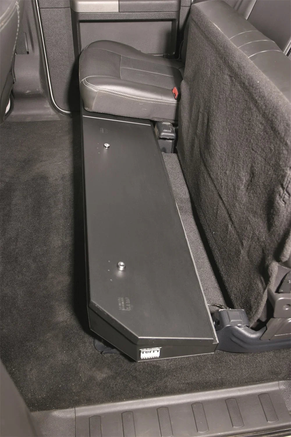 Security Lockbox; Under SuperCrew Tuffy Seat Products Black; SuperDuty 2003-2016 309-01