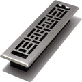 Oriental Nickel Brushed Floor Register,