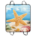 Cargo Car Trucks Trunk 54x60 GCKG Seat Starfish Mat Sand SUV inches Dog Car Pet Beach Cars Seat Cover Hammock and Sky For Summer Mat Mat Seashell