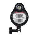 Optic with Housing Underwater Max. ST-100-Pro Photography Diving 5600K Diving for 100m328ft Case Flash frogs Strobe Sea Waterproof Cable