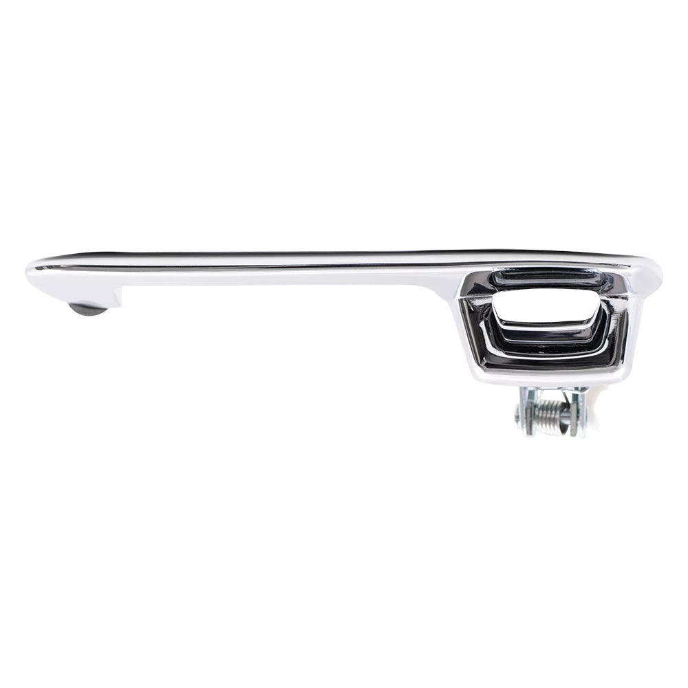 Drivers Rear with compatible Door 55075649 Replacement Outside Brock Van Handle Pickup Front Exterior Chrome Truck SUV