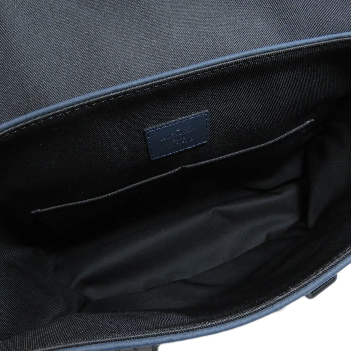 Christopher M58475 Taurillon Leather Shoulder Pre-Owned Bag (Good) Men's