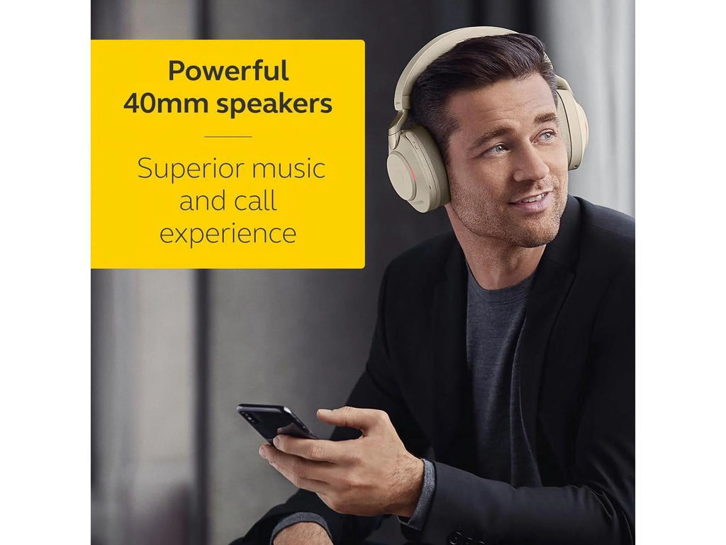 Headphones Wireless Teams 85 / - Evolve2 MS Beige - Jabra Headset USB-C Stereo Music