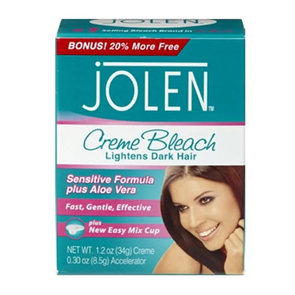 Plus, Aloe oz, 6 Bleach 1 Creme Jolen Senitive Vera, Formula Pack