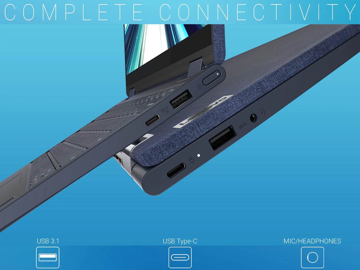 IPS DisplayPort Yoga 6, 4650U 512GB 6 Display, 4.0GHz, 8GB 10 Upto 13.3" via Wi-Fi, NVMe SSD, USB-C, Lenovo Bluetooth, Pro FHD Ryzen 5 2-in-1, AMD Touch Vega Windows RAM,