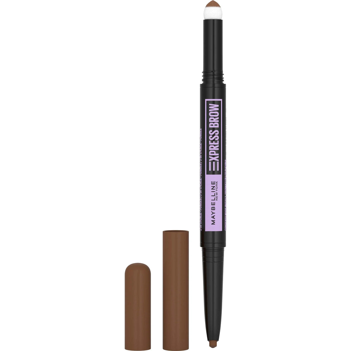 2) Brown, 0.02 2-In-1 Fl. (Pack Ounce, Pencil Soft Maybelline 0.02 Express 255 Of Fluid_Ounces Brown, Powder, Brow And Soft York Maybelline New