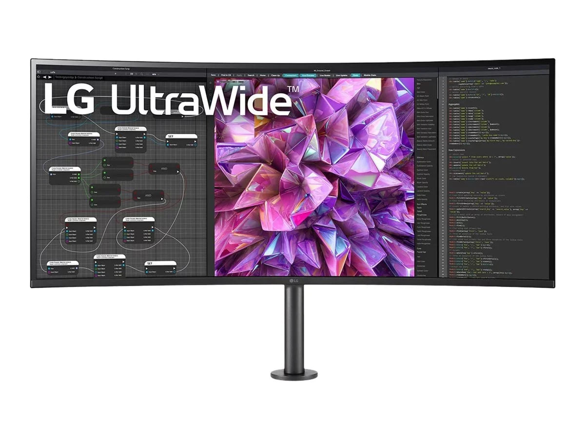 LCD Screen Monitor, 21:9 Class 38" 38WQ88C-W Ultrawide UW-QHD+ Curved LG