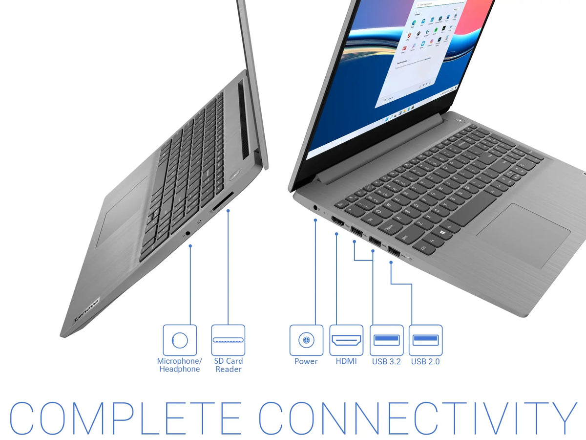 HDMI, Card RAM, Touch Upto Laptop, Display, 3 i3-1115G4 Bluetooth, Reader, HD Lenovo 8GB 4.1GHz, Core SSD, 256GB 11 IdeaPad Pro 15.6" Windows NVMe Wi-Fi, S