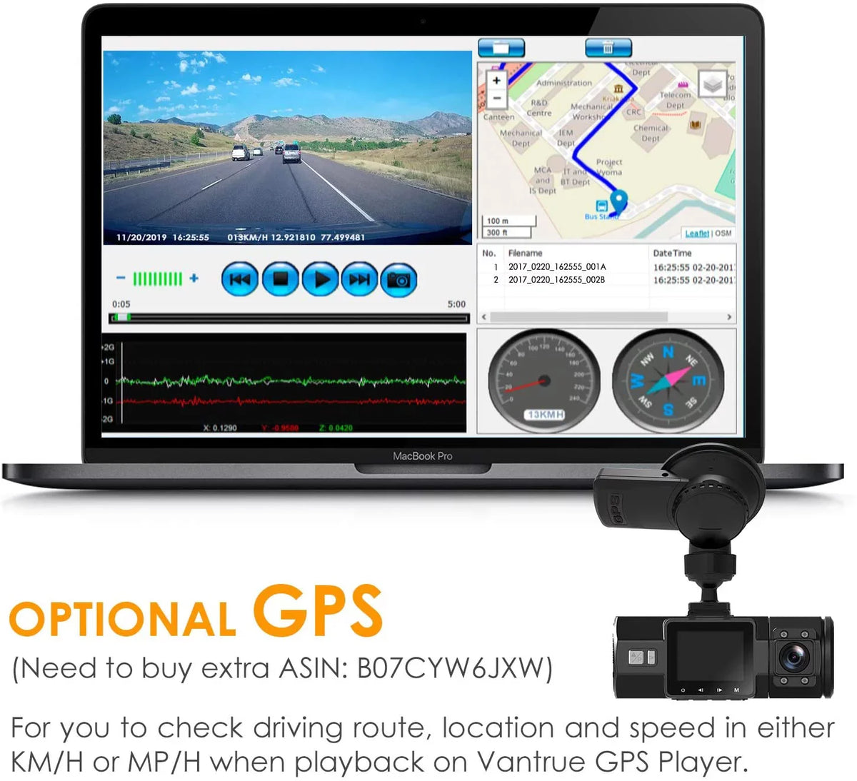 Night 1440P, Vantrue Front Pro and 1080P N2 Dual Parking G-Sensor, Single Dash 24hrs Loop Dash Vision, Uber Camera with Car Recording Camera Front Mode, Interior Cam,