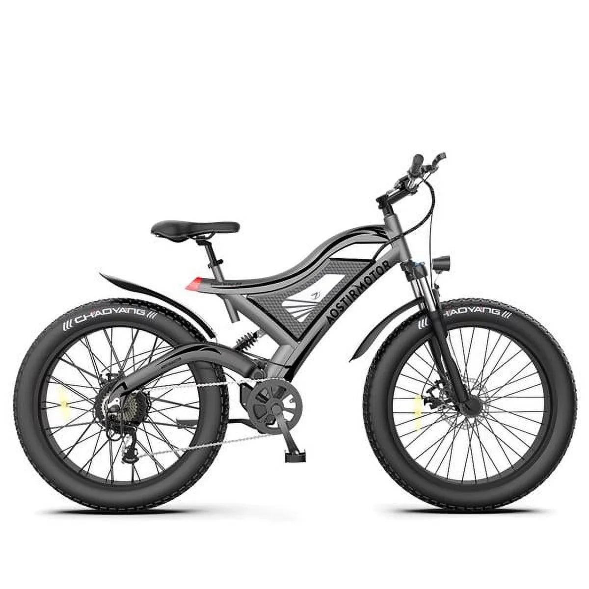 Bicycle Tire Mountain AOSTIRMOTOR Fat In. Electric Hot Electric 26 Bike Adults