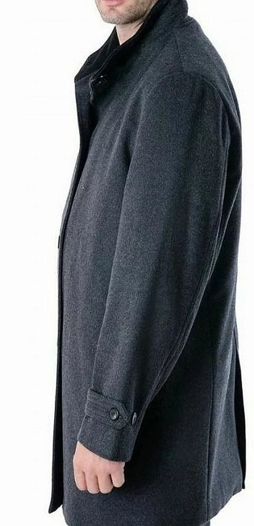Clark Gray, Classic-Fit Men's Fog London 38S Overcoat,