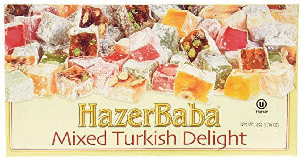 16oz hazer turkish mixed delight, baba