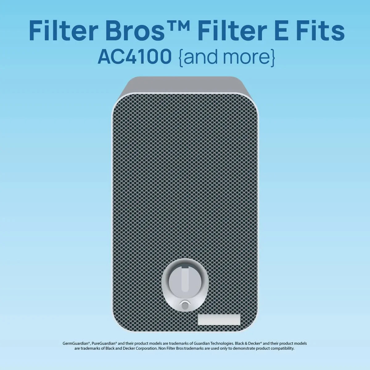 E GermGuardian Fits AC4100 Filter AC4175 Bros FLT4100 Filter Replacement HEPA