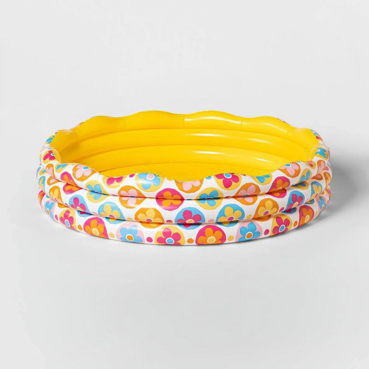 Sun 5’5 3-Ring Inflatable Diameter - Pool Flower Squad