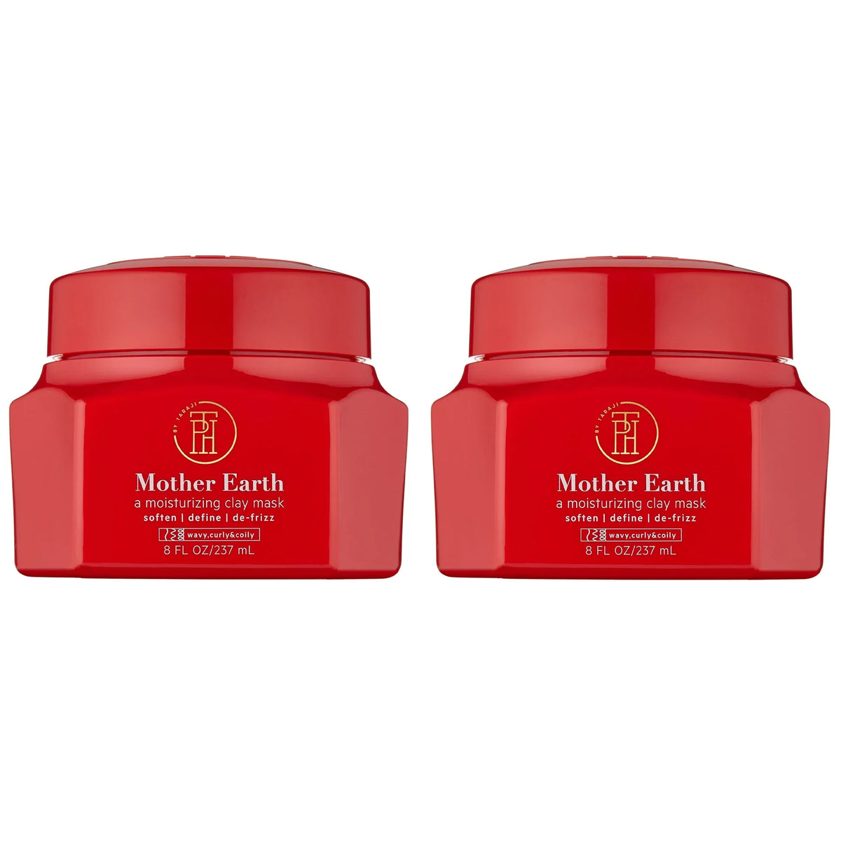 8oz TPH 2 Taraji Mask- by - Mother Earth Pack Defining Clay