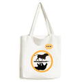 Tote Stock Expression Reflection Canvas Bull Sack Shoulder Bag Market