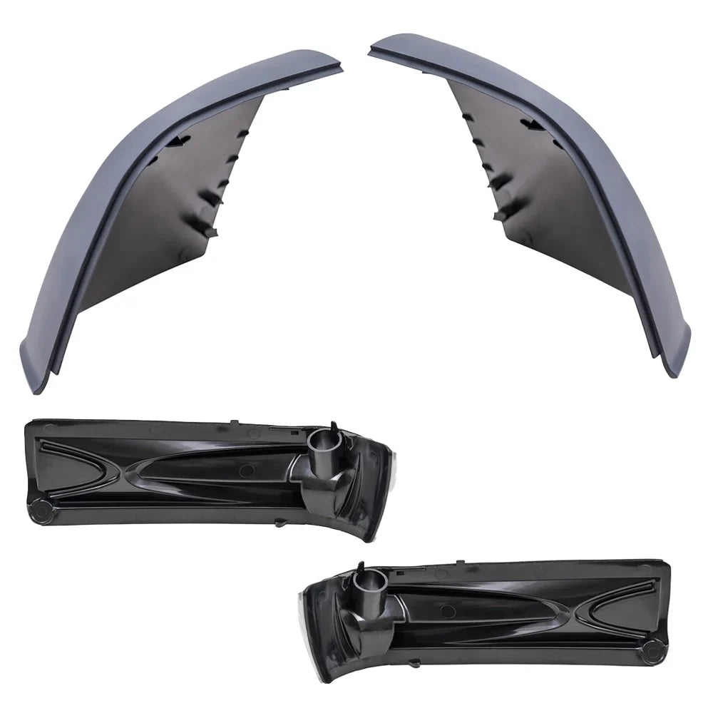 Left Mirror Passenger Gray Paint Brock SLT 2015-2021 Driver And Promaster RAM Compatible SLT/Tradesman Door 4 Signal Set Right With Replacement Cover Match Light Piece City Turn To Aftermarket