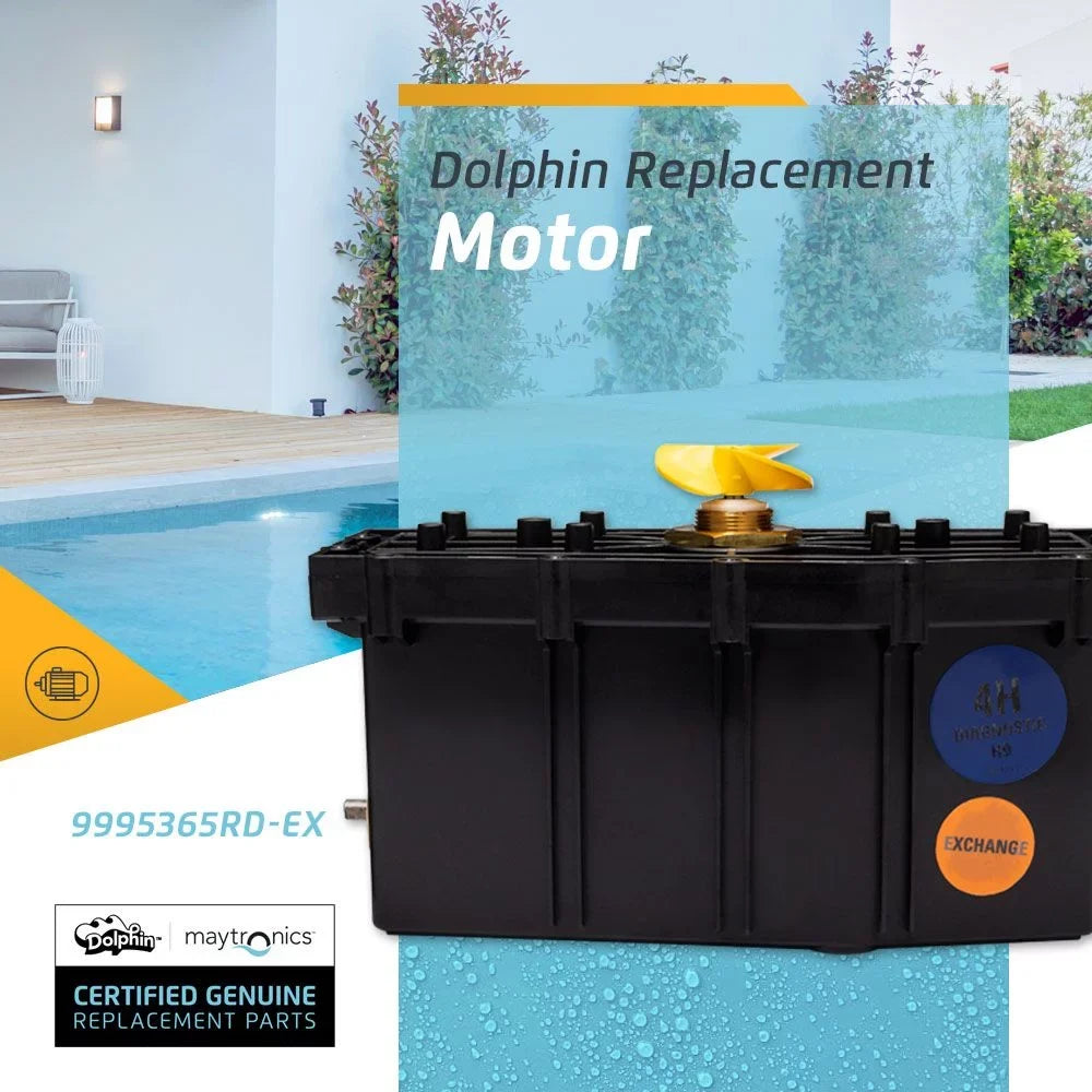 Number Cleaner Unit Motor Genuine Pool — Dolphin Replacement Part Robotic — Part 9995365RD-EX