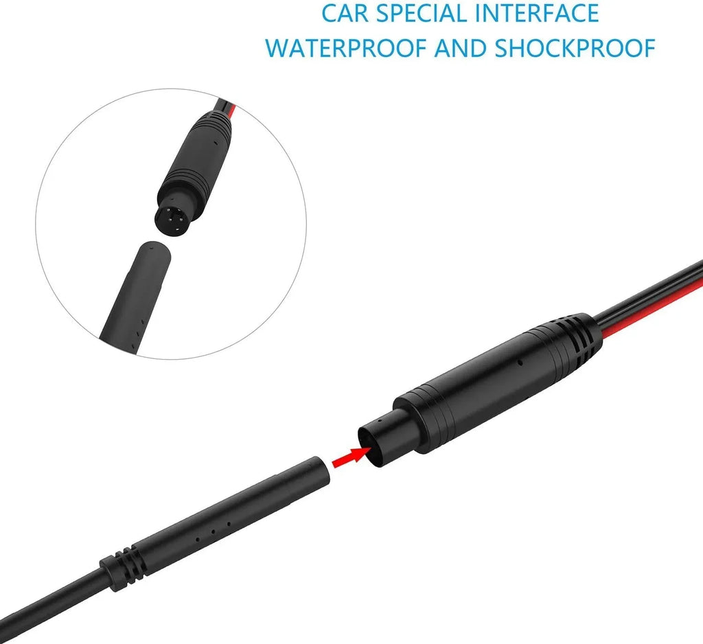 Rear Waterproof with Pioneer Radio DMH-100BT AVH-120BT 170° Angle HD View AVH-2550NEX License CAM110 Car Night Camera DMH-160BT Plate Vision AVH-210EX Backup DMH1770NEX Compatible DMH-WT8600NEX