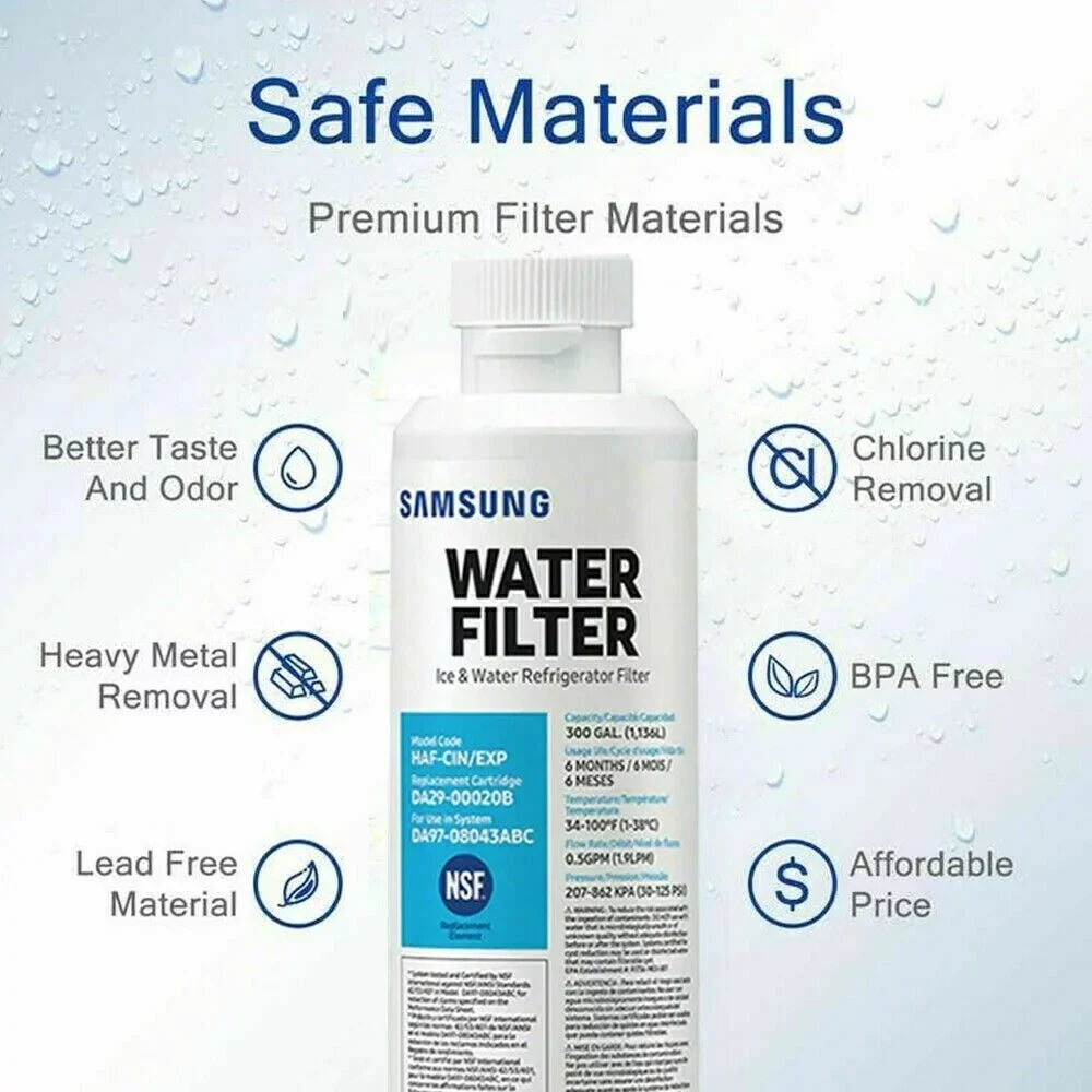 DA29-00020B/ 4 Filter HAF-CIN/EXP Water Refrigerator Pack Replacement