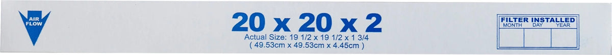Air Pack Plus Pleated Carbon Pure 20x20x2 MERV Pleated 10 12 Nordic Filters