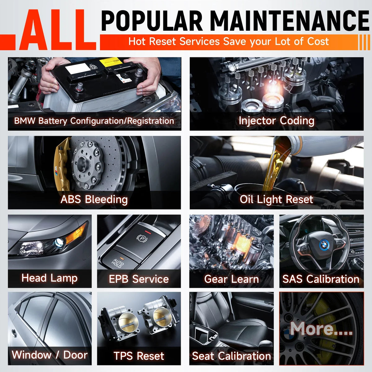 Control for OBDII RR Automotive Bi-Directional Scanner Scanner Services Tool Scan Code Systems NT710 31+ OBD2 Car Diagnostic Tool Test Maintenance Foxwell Active Automobiles Reader MINI All
