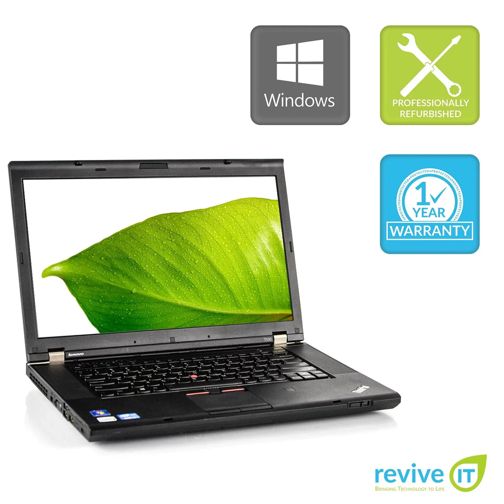 Laptop SSD B Pro 10 v.BA ThinkPad Used T530 8GB Lenovo 256GB Dual-Core i5 Win