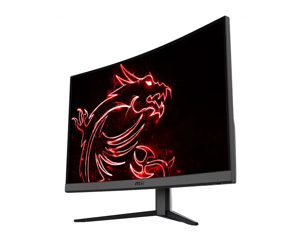 31.5" 1920x1080 Optix Gaming Monitor MSI Used) 1ms FHD 2xHDMI AMD FreeSync G32C4W Curved 165Hz (Factory 1xDP
