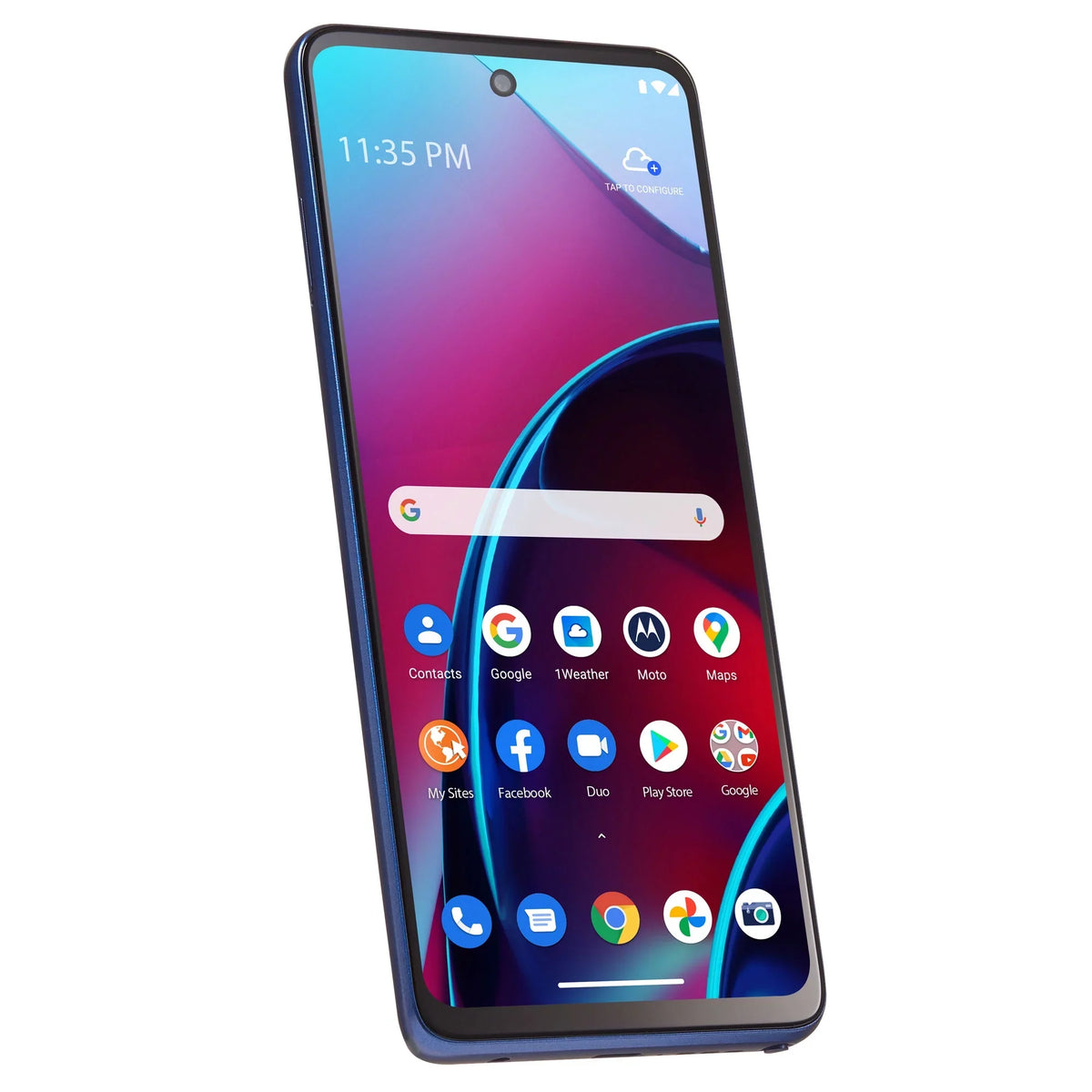 by Blue- 128GB, to G Smartphone Prepaid by Stylus Verizon Total Verizon] Moto 4G Motorola (2022), Total [Locked
