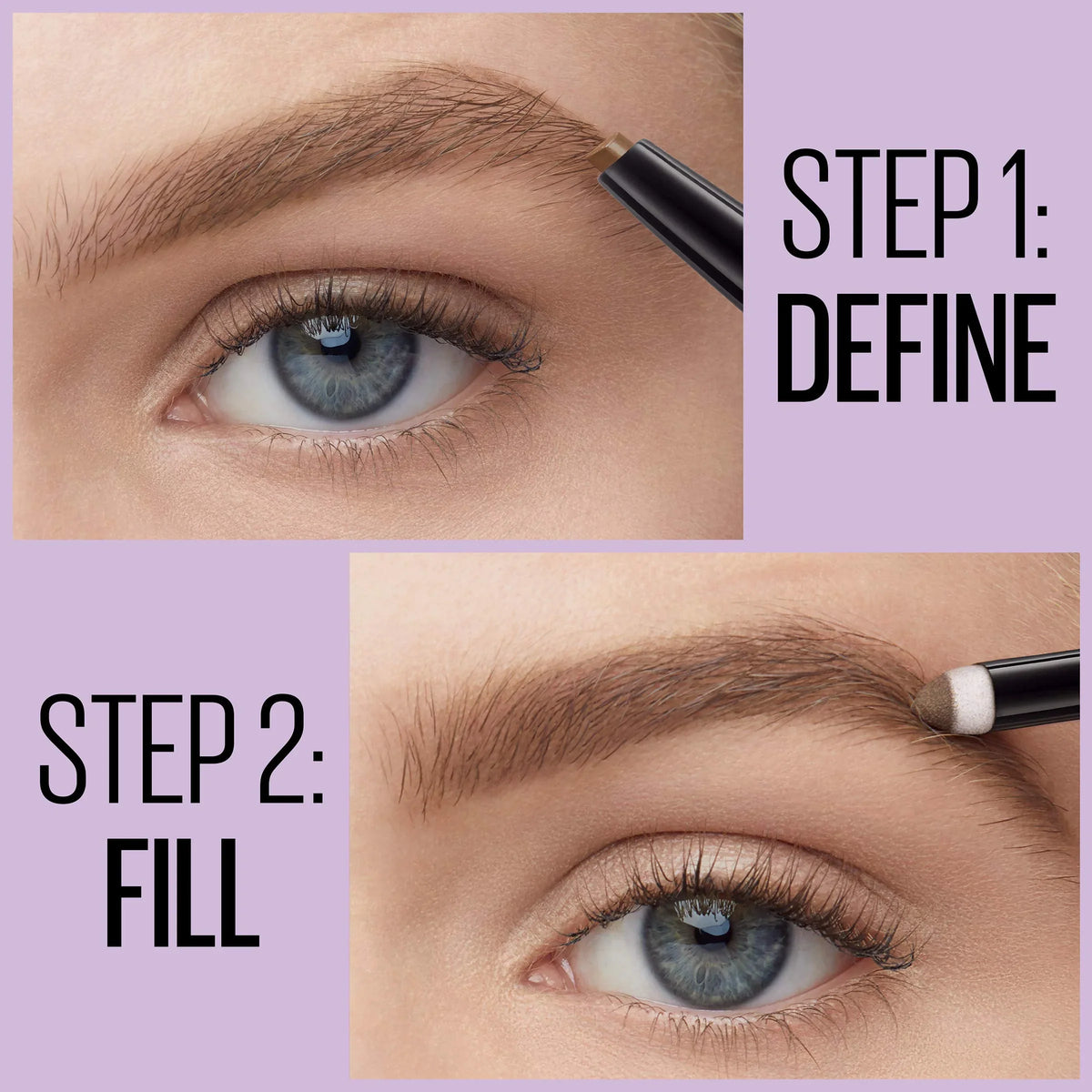 2) Brown, 0.02 2-In-1 Fl. (Pack Ounce, Pencil Soft Maybelline 0.02 Express 255 Of Fluid_Ounces Brown, Powder, Brow And Soft York Maybelline New