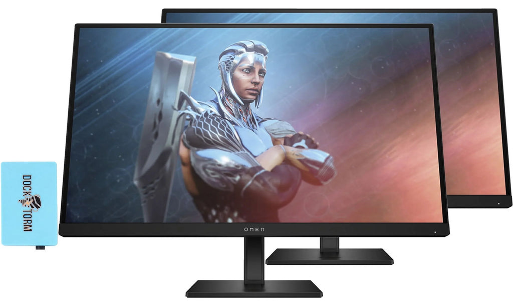 Bundle Monitor with 2 OMEN FreeSync, Hz 1 165 (2 AMD Dock, for Docztorm 1.4, HP (2023 780F9AA#ABA 27" Gaming, HDR IPS (1920x1080) HDMI Ideal DisplayPort Latest Pack) Model) Black FHD 2.0, Display,