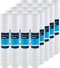 20x2.5 Micron Water String-Wound SpiroPure 20) Cartridge SP-CW50-20 50 SWC-25-2050 Filter Sediment of Polypropylene (Case