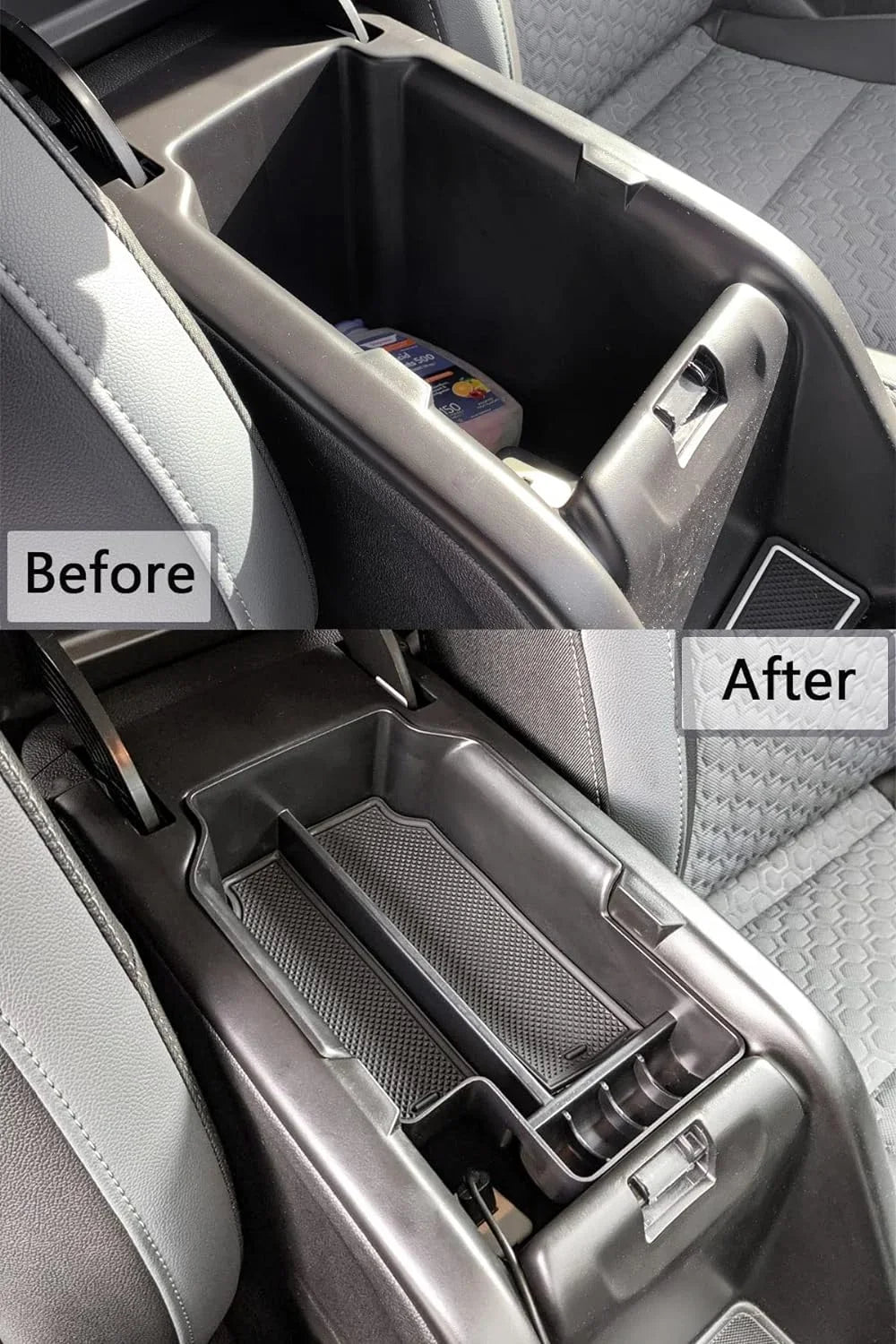 Storage 2018 2017 Accessories 2021 Center Armrest Organizer Black 2015 Console with 2020 2019 Compatible 2016 Box, EDBETOS Canyon Tray Secondary 2022 GMC Colorado Chevy Glove