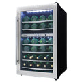 Wine Danby Designer DWC040A3BSSD LED 38 Cooler Light Bottle Refrigerator Compact