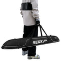 and Ski Bag Outdoor 600D Travel Ski for 170CM/67IN Single Waterproof Travel Bag Snowboard Bag Shoulder Ski, black Cloth Transport, Strap Adjustable Oxford Camping
