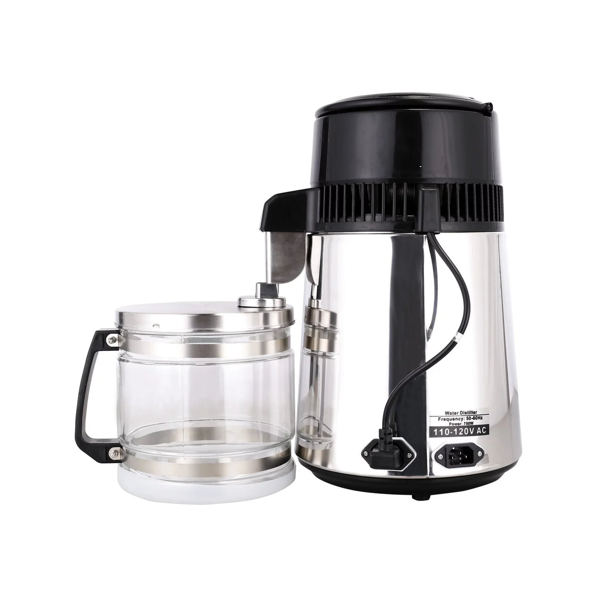 4L 750W Pure Water Distiller Water Steel Distiller Stainless