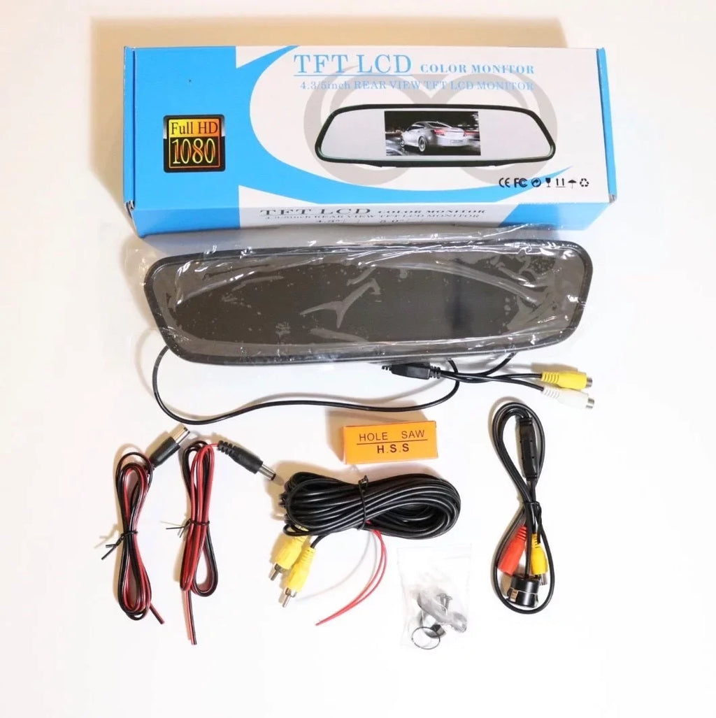 Back W Ignition Up 4inch Camera, Camera, Rear View Hold Bracket Coil Mirror Wires JPH-4C303 To Canadamotorking 4AMCA