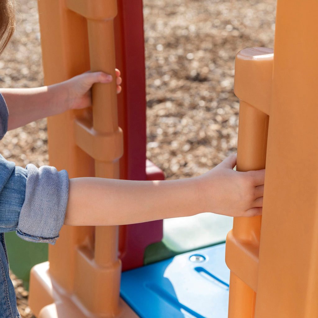 Play Up Double Toddlers Step2 Climber, Slide