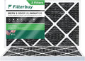 Filters Activated AC HVAC Pleated Eliminator (3-Pack) 8 10x24x1 Filterbuy Carbon Air Furnace MERV with Odor