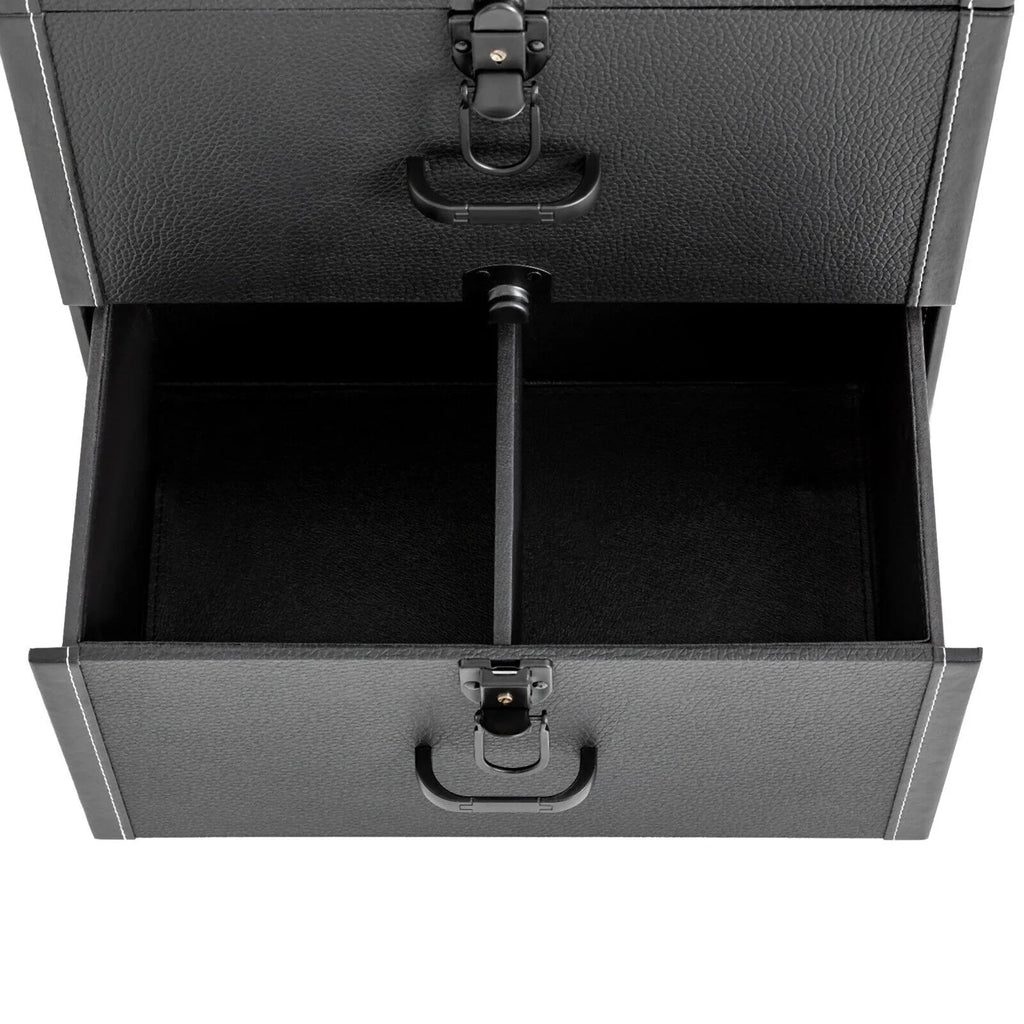 Luggage Case Miumaeov Storage Nail Polish Organizer Box Cosmetic Professional Train Rolling Makeup Trolley