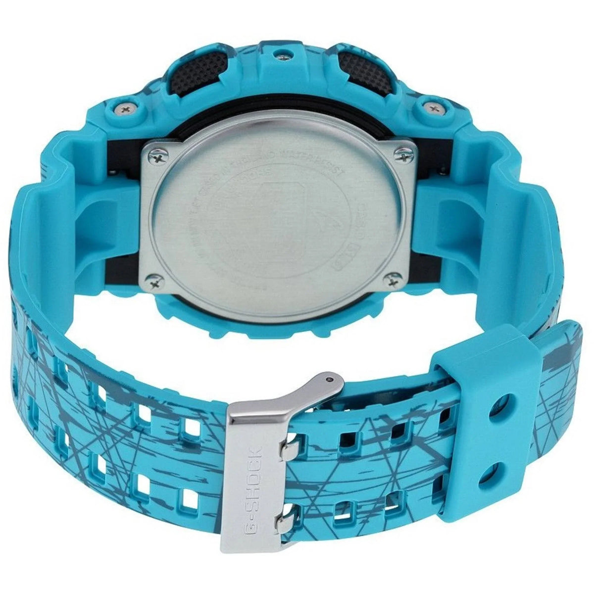 G-Shock Designer One Pattern Slash Size Watch - Turquoise GA-110 /